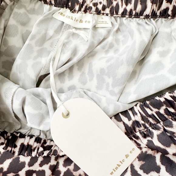 NEW Van Winkle & Co. Cheetah Print Sleep PJ Shorts - Picture 5 of 6